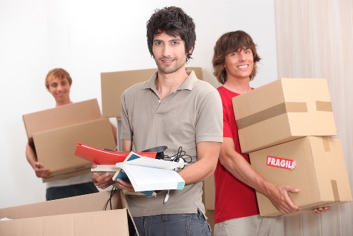 Removal service terms and conditions document with moving icons