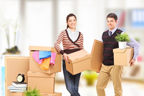 Office relocation support from removal companies in Farringdon