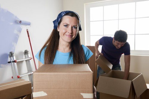 Local Farringdon removals specialists handling furniture with care